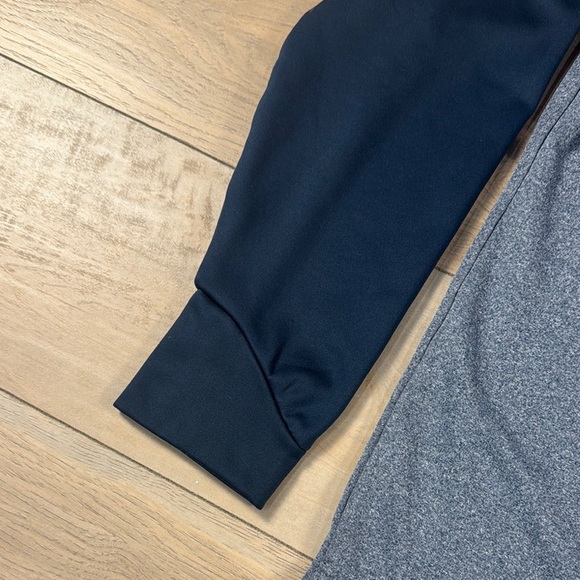 Nike Men's Therma Core Navy Blue Half-Zip Golf Pullover long sleeve - Picture 10 of 10